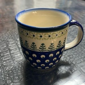 Boleslawiec Handmade in Poland Mug 12 oz.